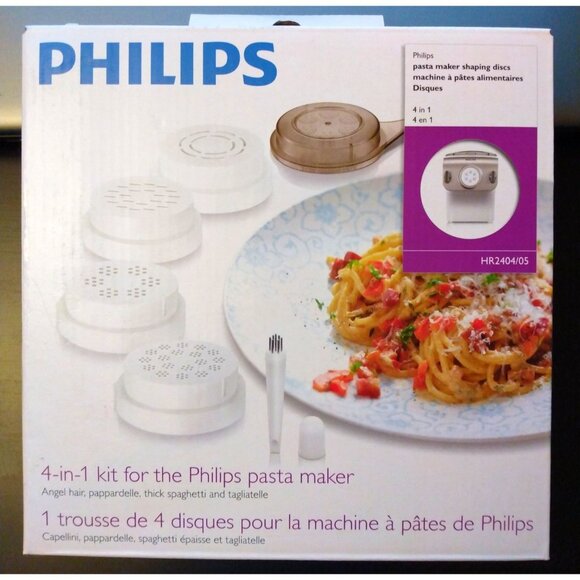 Philips 4-in-1 kit for the Philips Pasta Maker HR2404/05 Williams